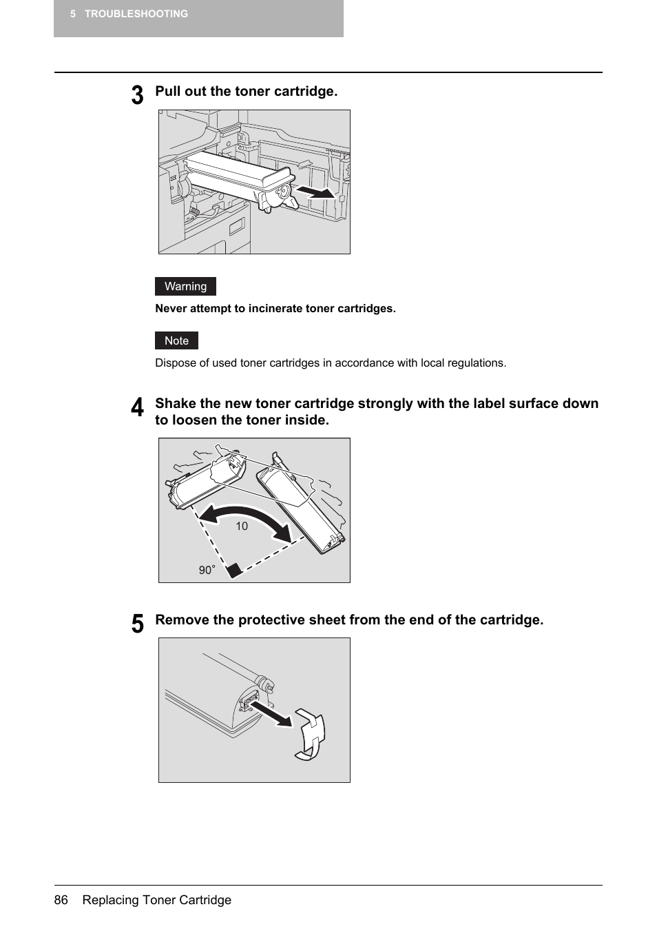 Toshiba Printer DP-1810 User Manual | Page 88 / 110