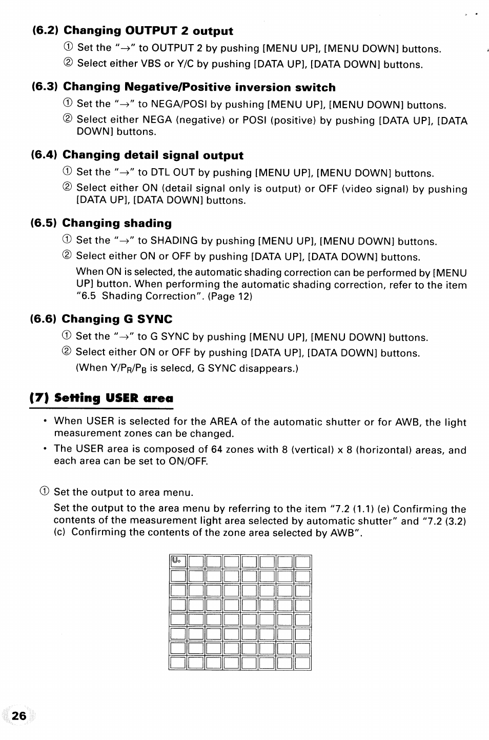 N n □ □ □ □ □ □ □ n | Toshiba IK-TU40A User Manual | Page 26 / 31