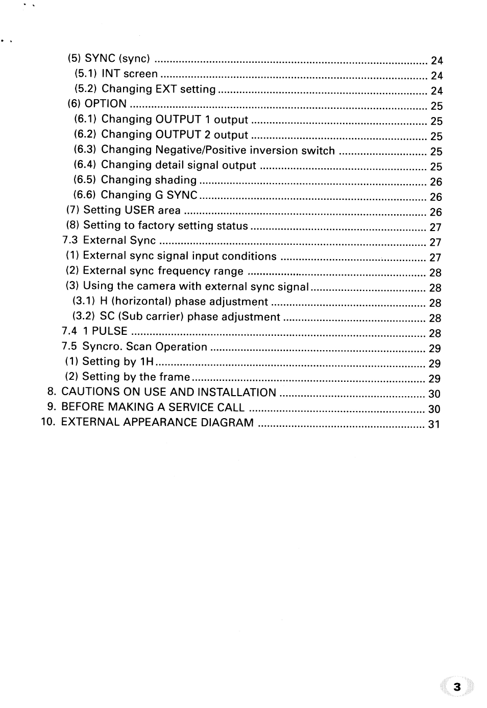 Toshiba IK-TU40A User Manual | Page 3 / 31