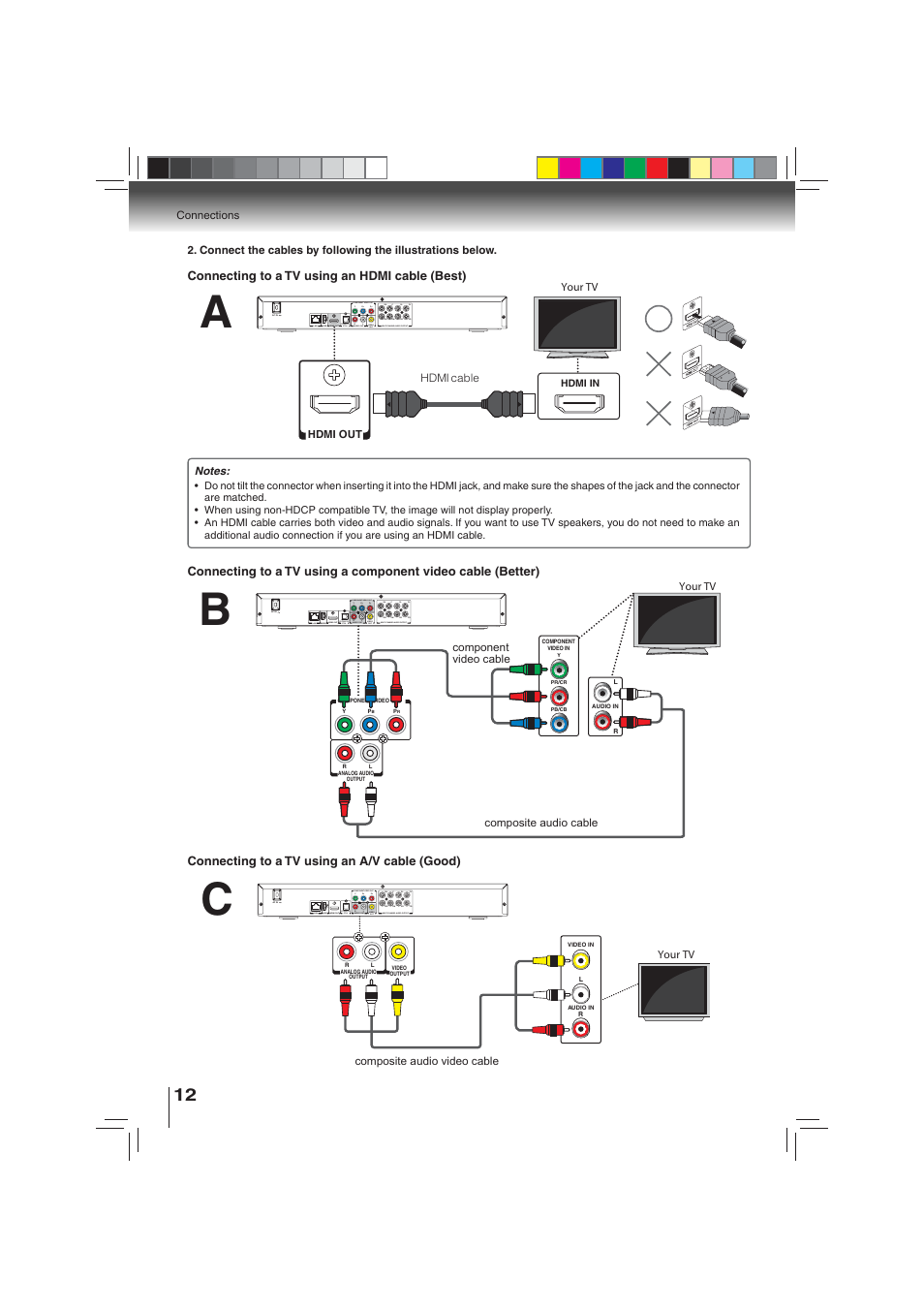 Toshiba BDX3000KU User Manual | Page 12 / 64