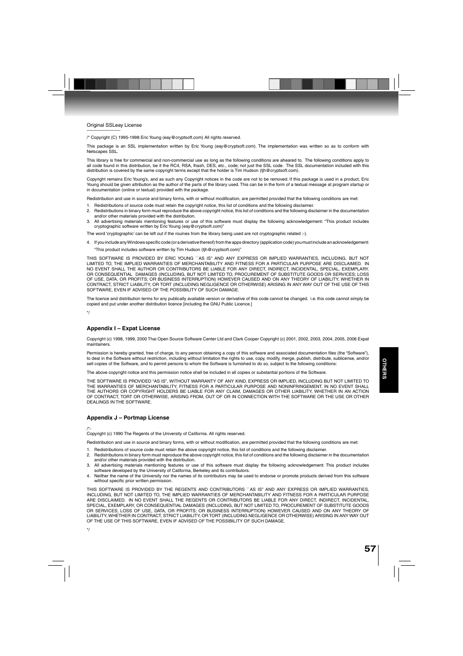 Toshiba BDX3000KU User Manual | Page 57 / 64