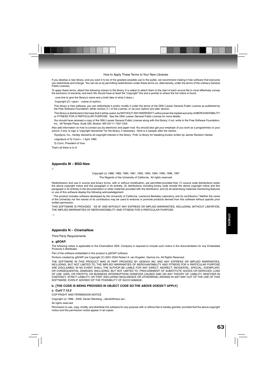 Toshiba BDX3000KU User Manual | Page 63 / 64