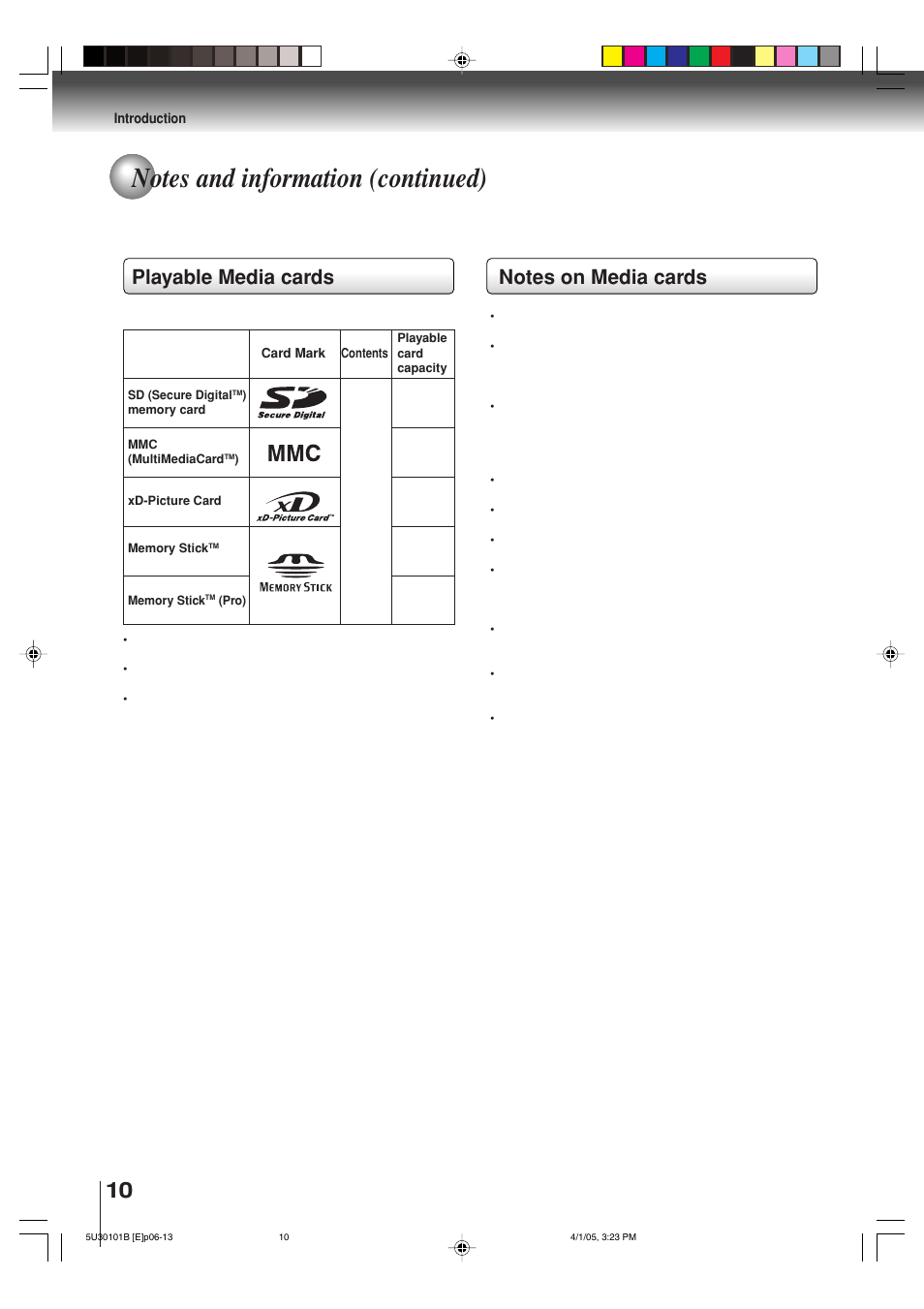Toshiba MW30G71 User Manual | Page 10 / 84