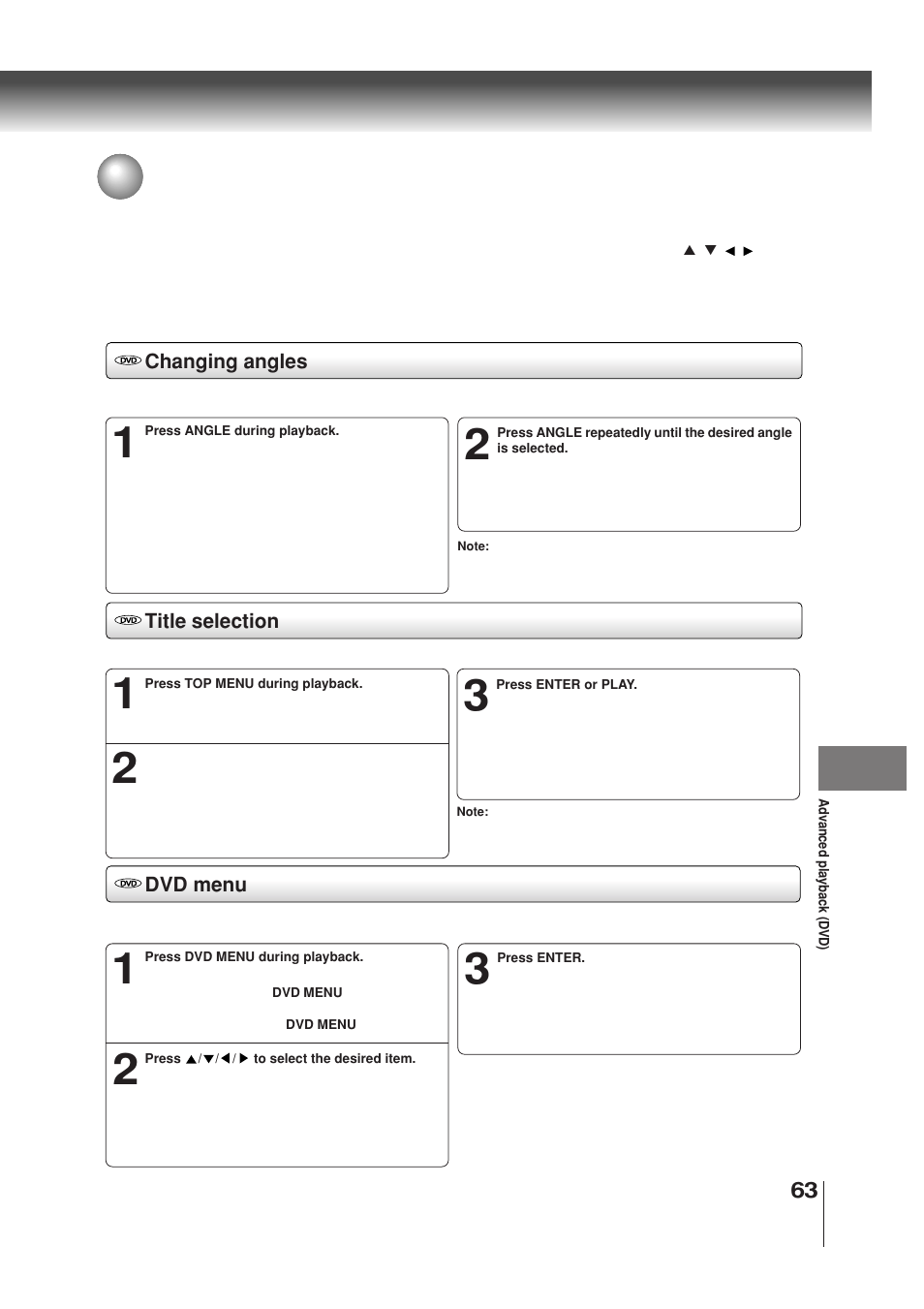 Toshiba MW30G71 User Manual | Page 63 / 84