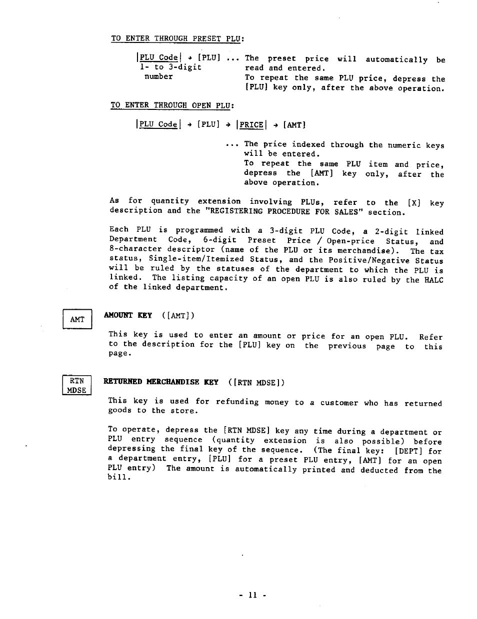 Toshiba TEC MA-1040-400 Series User Manual | Page 15 / 64