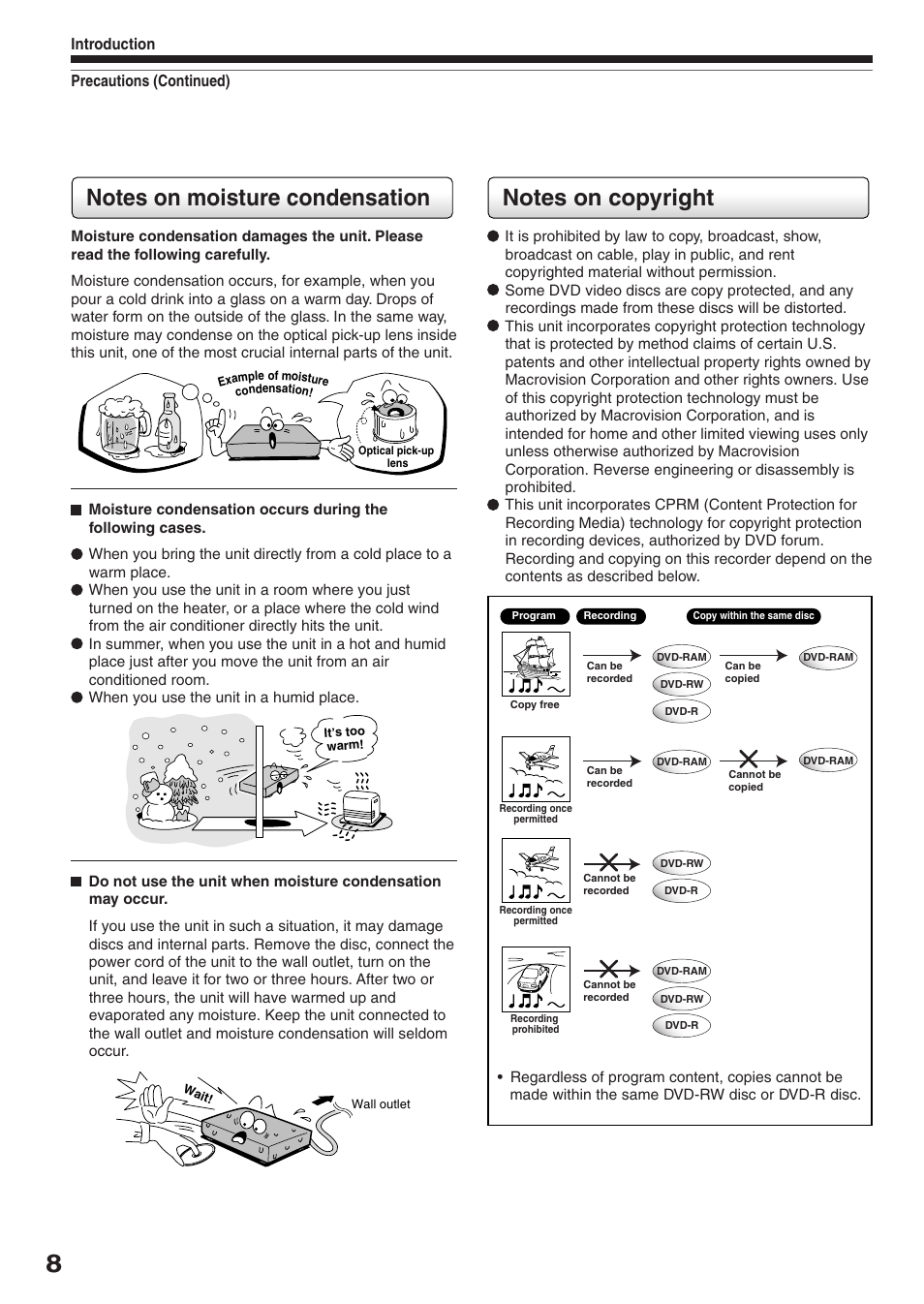 Toshiba D-R2SU User Manual | Page 8 / 56