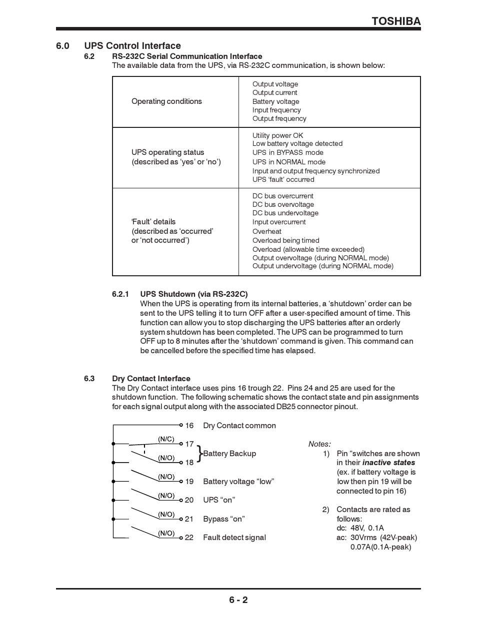 Toshiba | Toshiba 1500 SERIES User Manual | Page 25 / 32