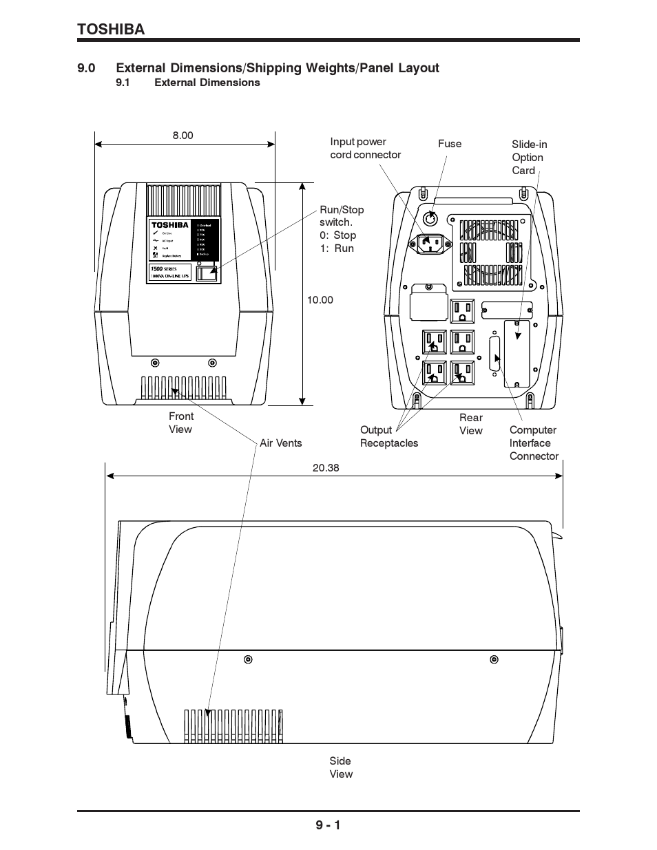 Toshiba | Toshiba 1500 SERIES User Manual | Page 30 / 32