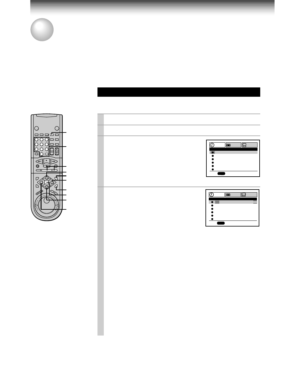 Timer program recording, Timer programming procedure, Prog | Cursor right, Cursor left, Enter, Cursor up, Cursor down, Number buttons, Load a cassette with the safety tab attached | Toshiba W-707 User Manual | Page 26 / 49