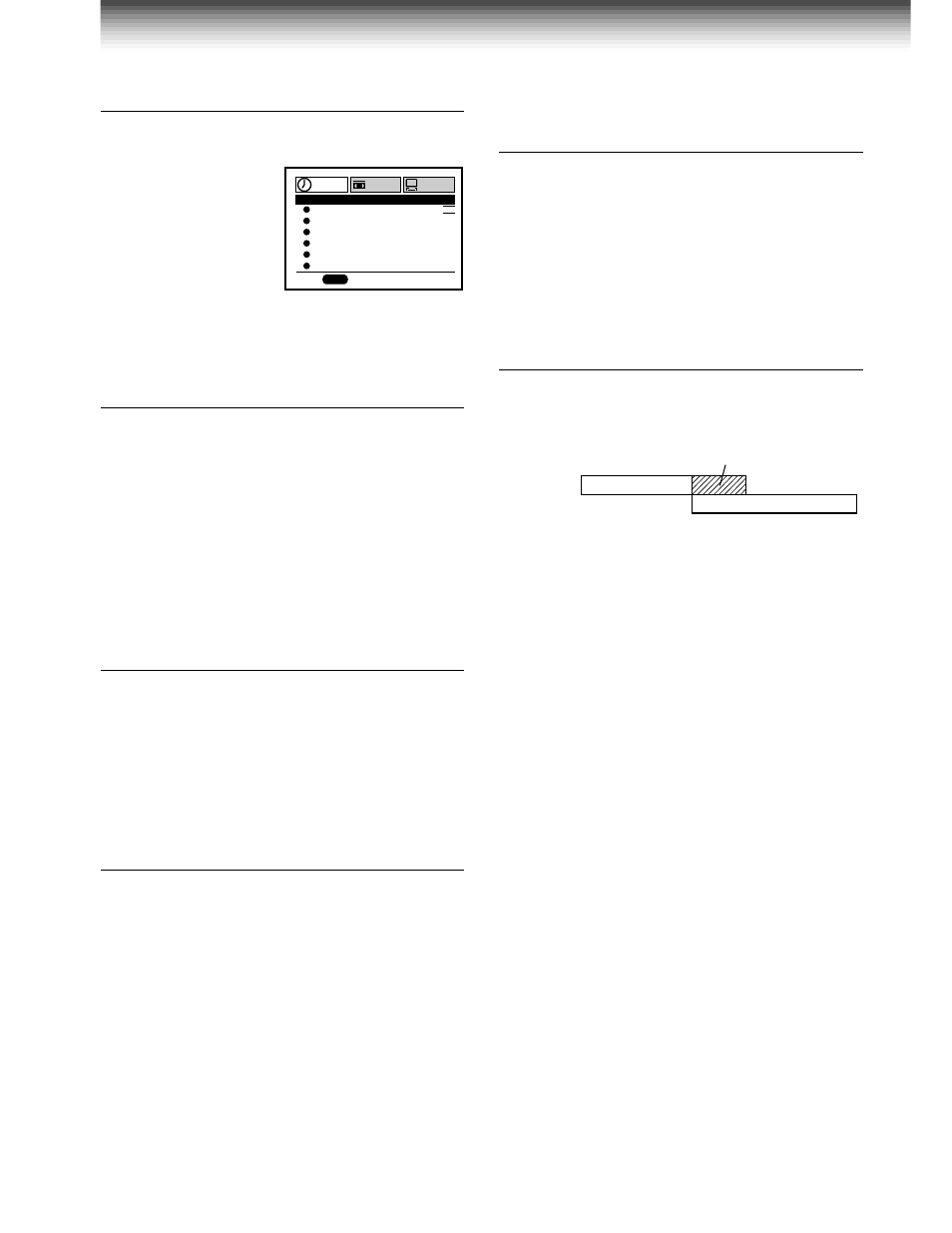 System recording (page 31)), Overlaps of the programs, Changing/cancelling the timer programs | Recording or playback in the timer standby mode, Error indication | Toshiba W-707 User Manual | Page 28 / 49