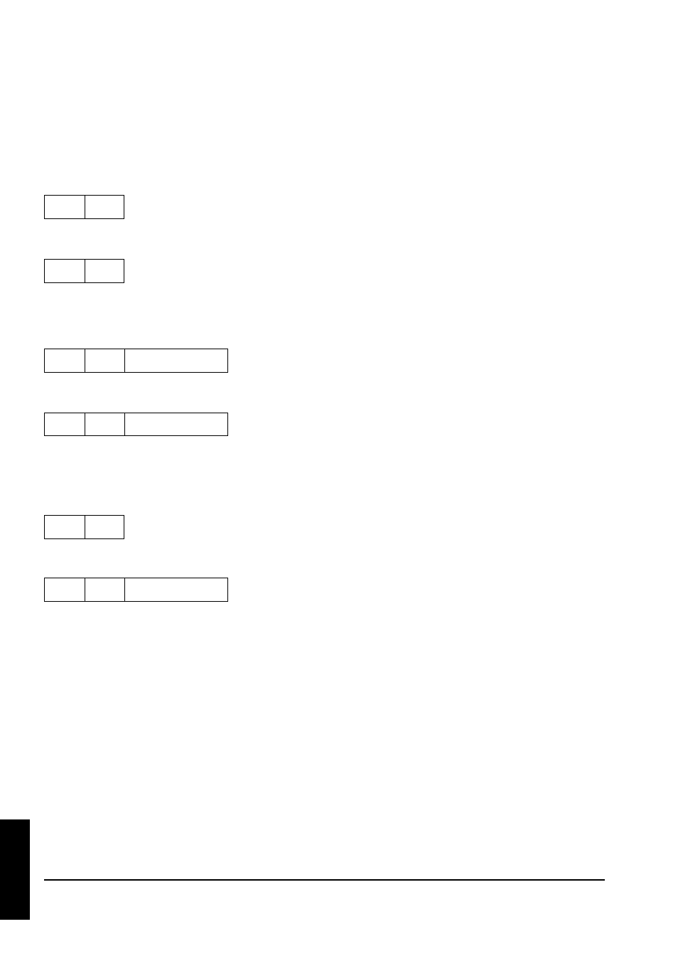 Serial command codes | Toshiba MP8745 User Manual | Page 36 / 39