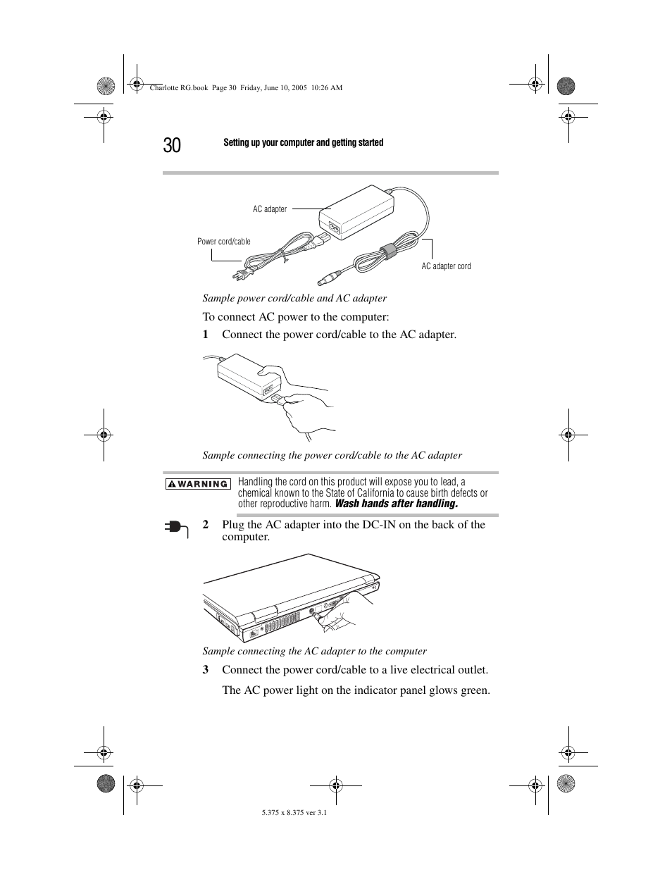 Toshiba PDR-M60 User Manual | Page 30 / 64