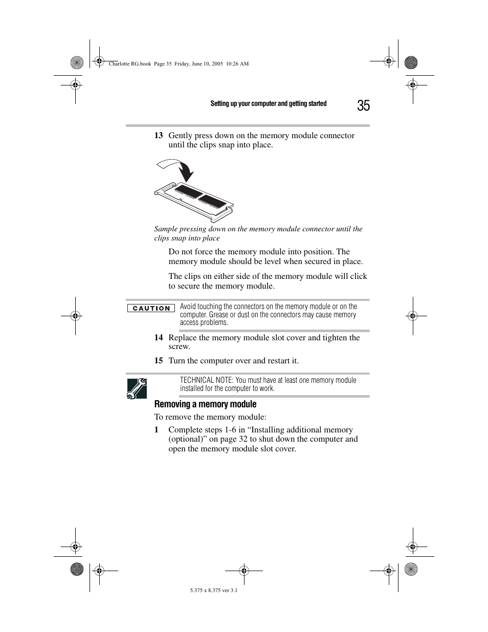 Toshiba PDR-M60 User Manual | Page 35 / 64