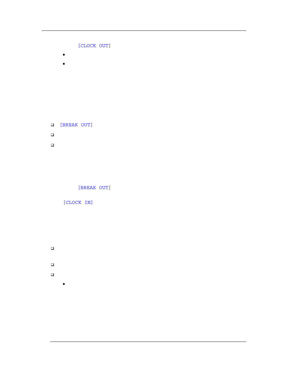 3 break out, 4 schedule enforcement | Toshiba TEC FS-3700 R4 Series User Manual | Page 37 / 134