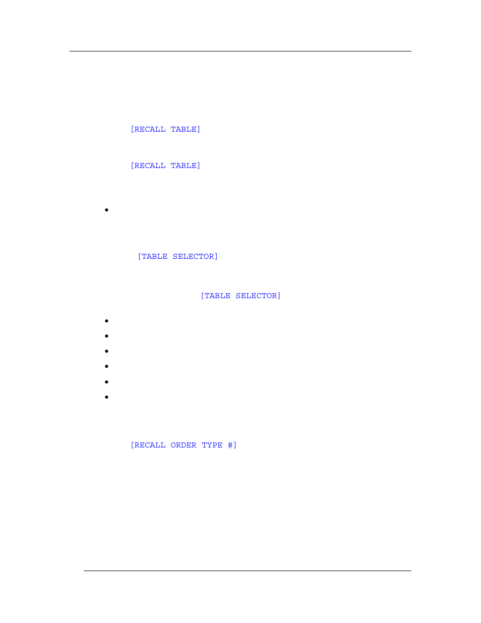 2 by table number, 3 recall by order type | Toshiba TEC FS-3700 R4 Series User Manual | Page 61 / 134