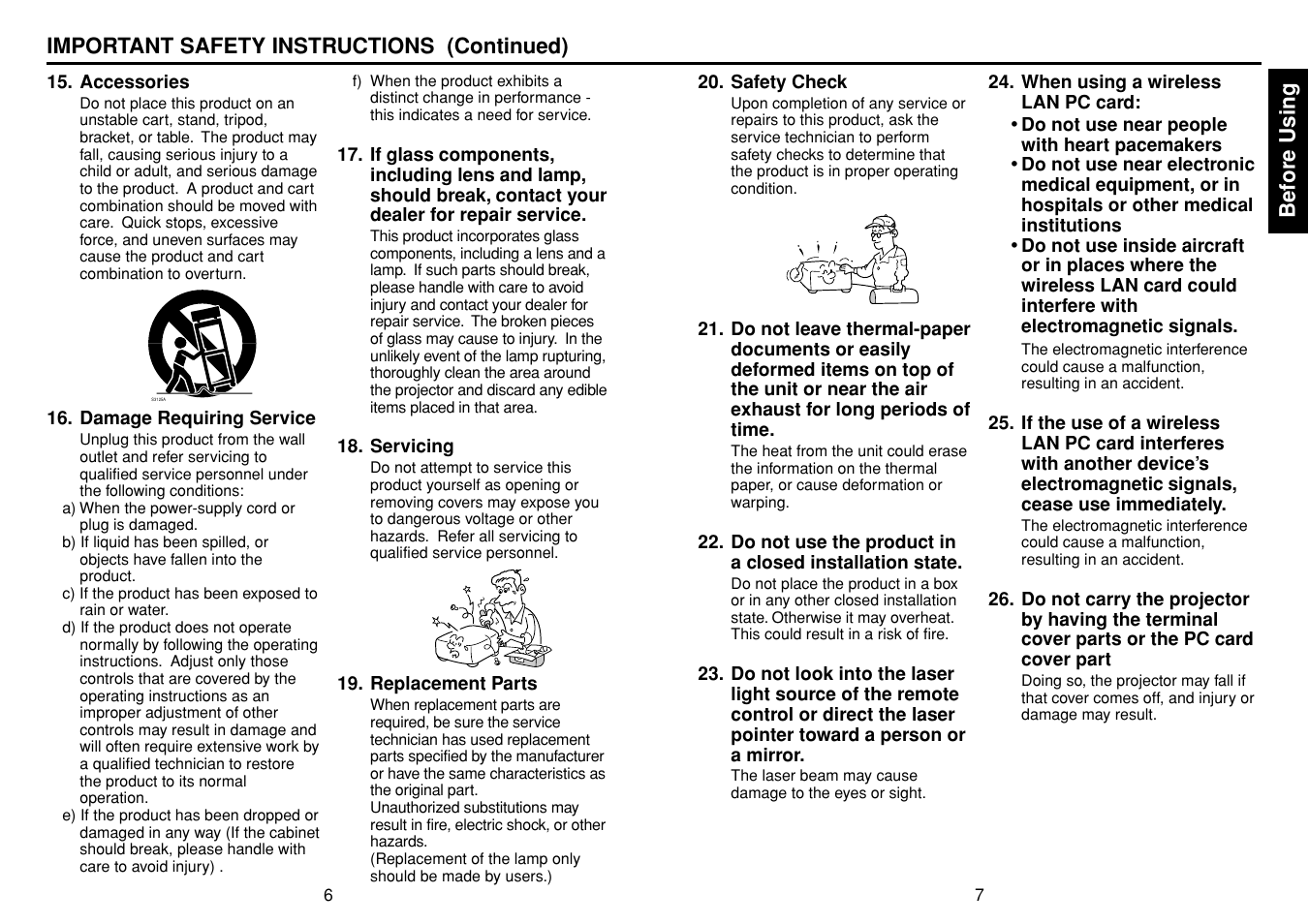 Toshiba TDP-TW90A User Manual | Page 4 / 37