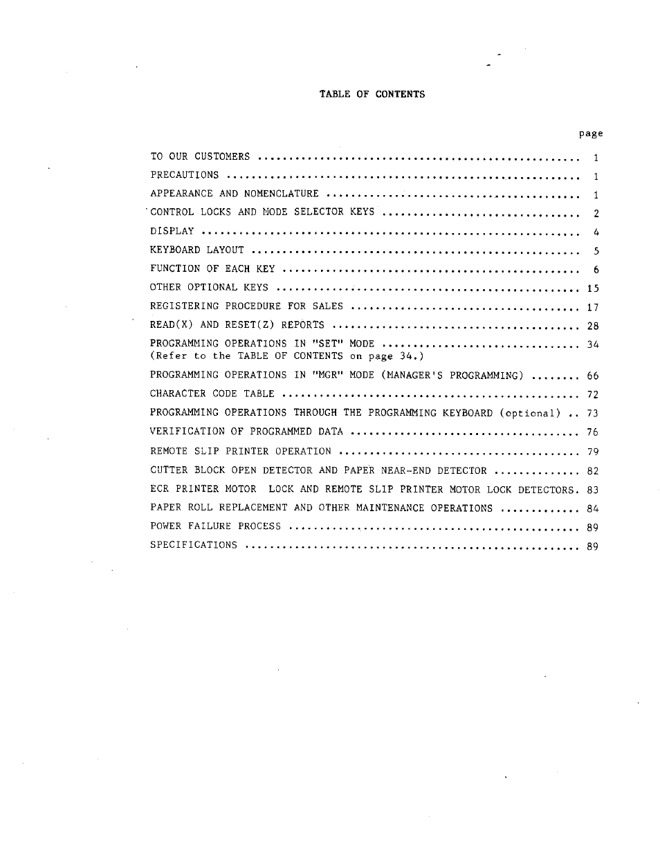Toshiba MA-1050-100 Series User Manual | Page 3 / 96