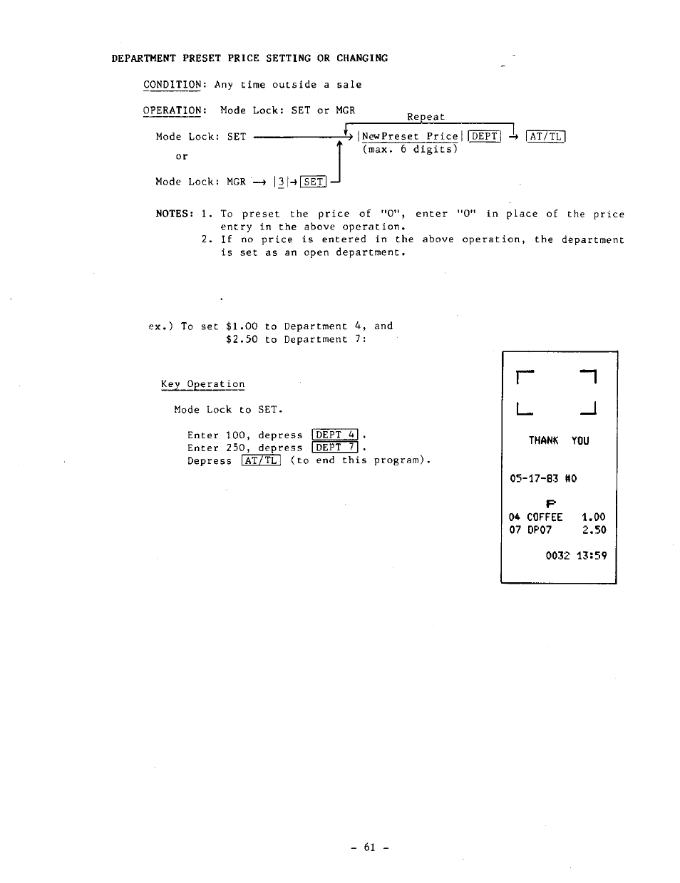 Toshiba MA-1050-100 Series User Manual | Page 65 / 96