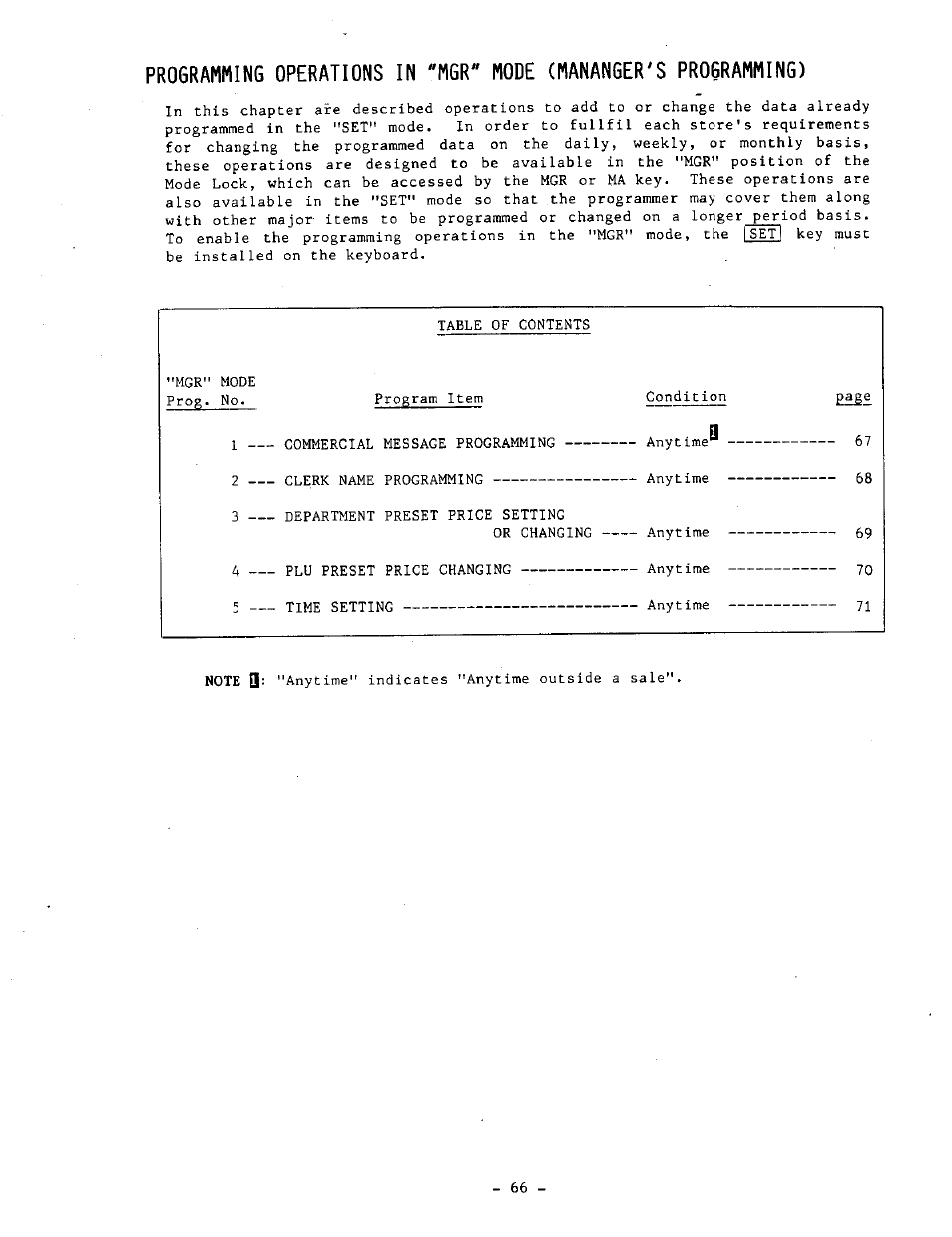 Toshiba MA-1050-100 Series User Manual | Page 70 / 96