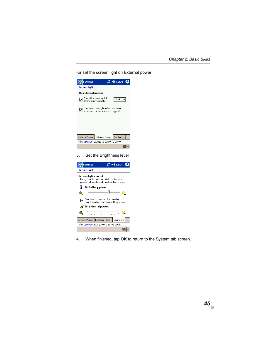 Toshiba e405 User Manual | Page 45 / 118