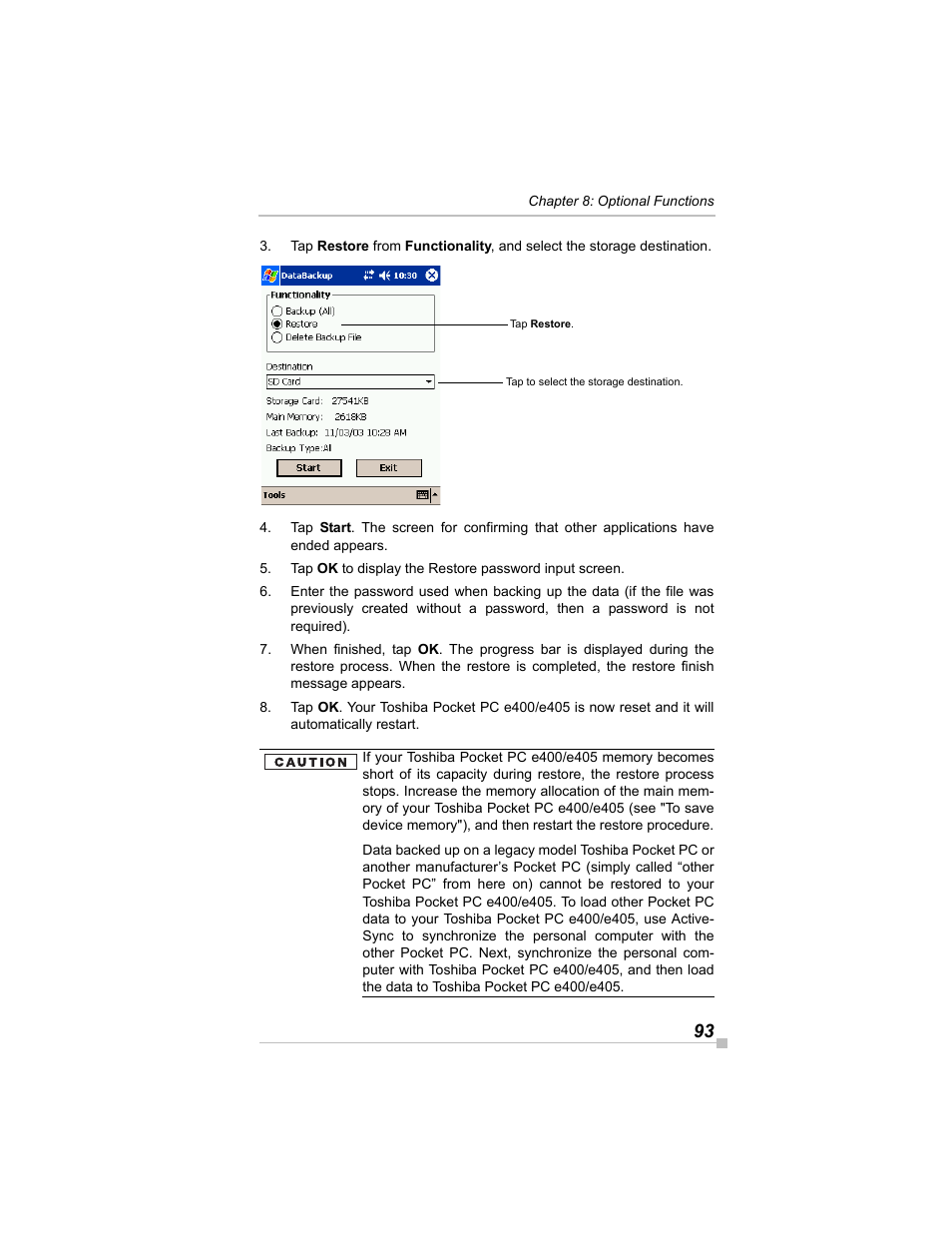 Toshiba e405 User Manual | Page 93 / 118