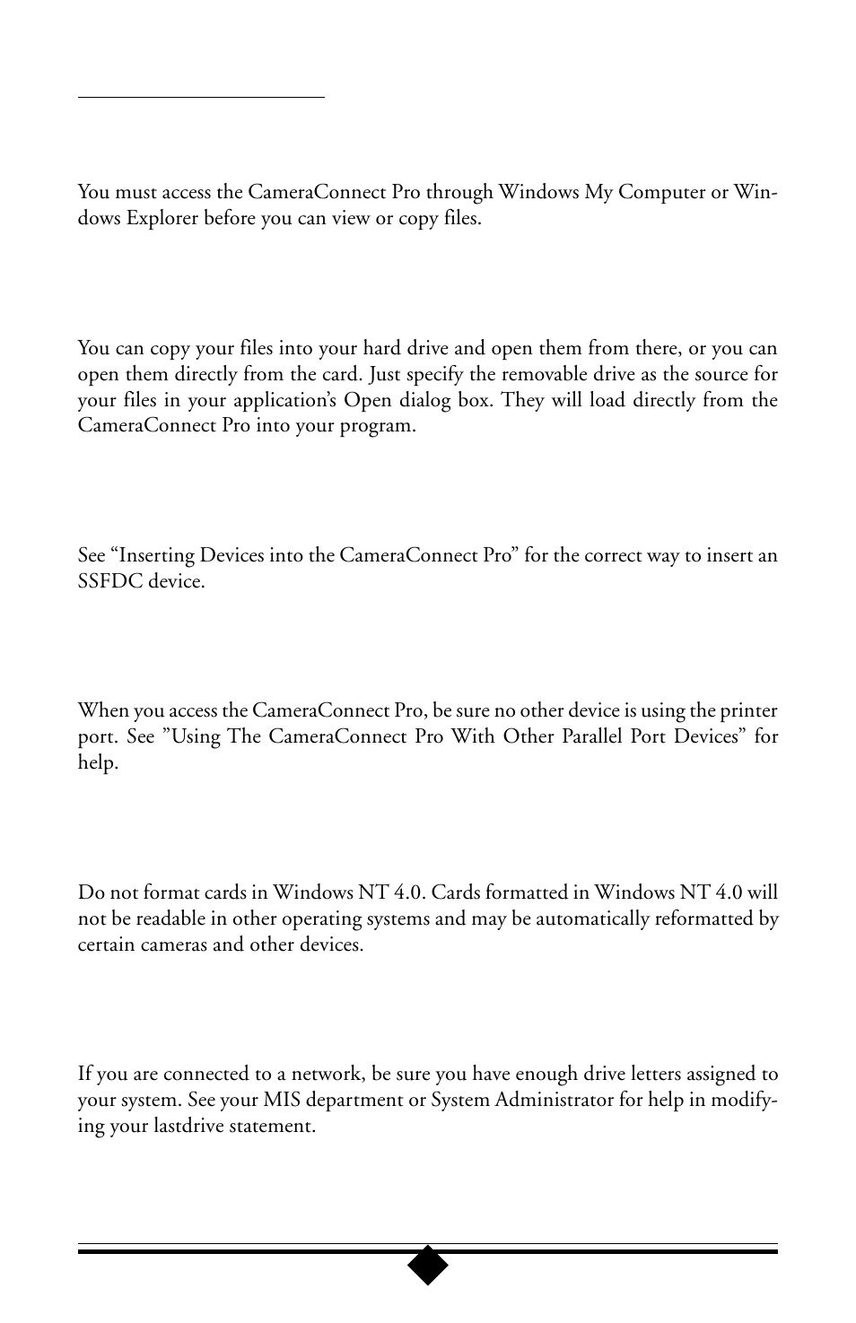 Toshiba Parallel Port Flash Card Reader User Manual | Page 23 / 33