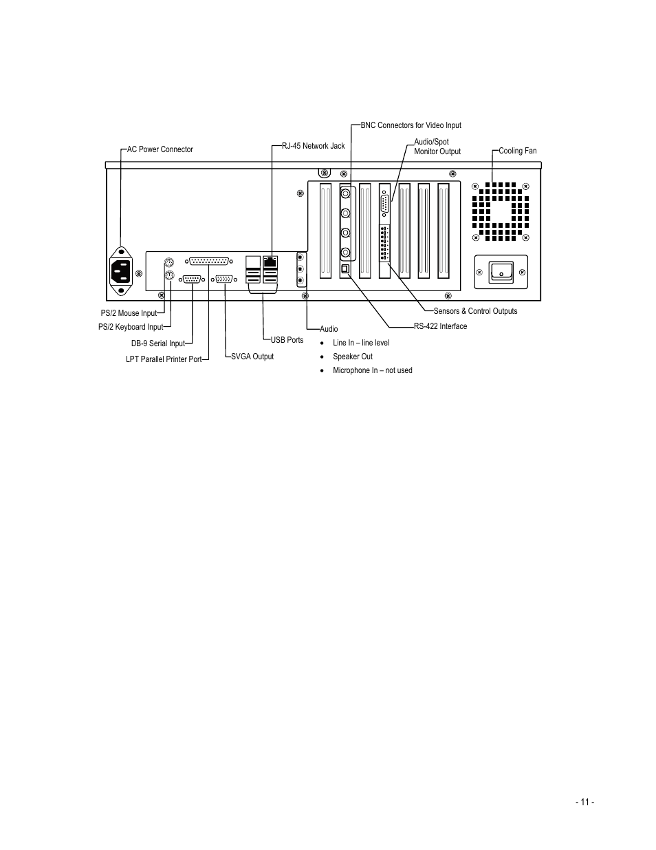 4 channel | Toshiba XVR4-120-X User Manual | Page 23 / 35