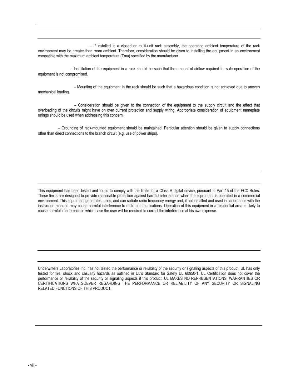 Toshiba XVR4-120-X User Manual | Page 8 / 35