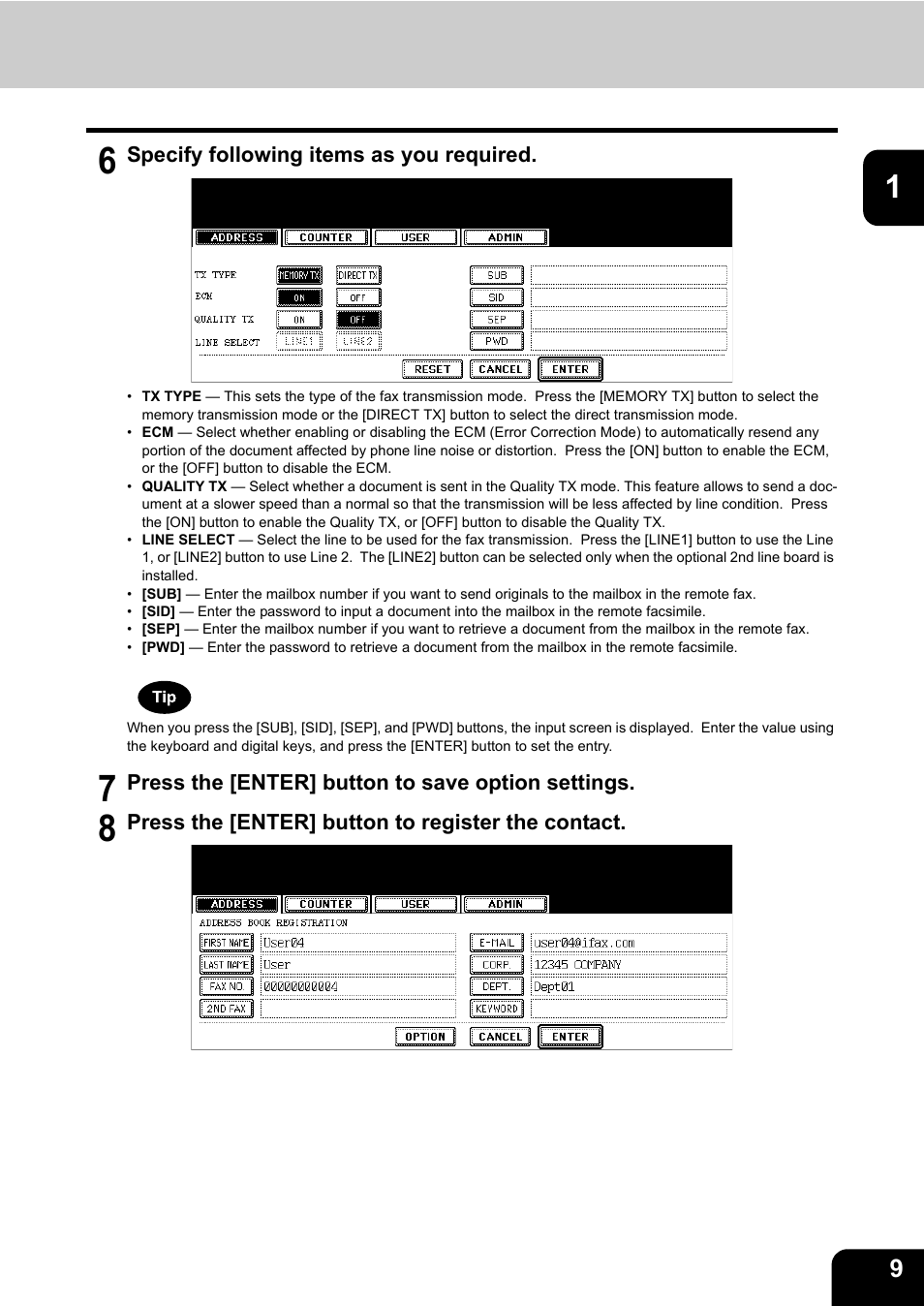 Toshiba TEC B 452 User Manual | Page 11 / 184