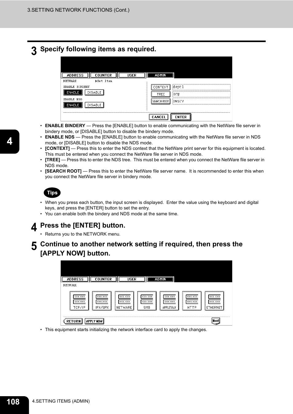 Toshiba TEC B 452 User Manual | Page 110 / 184