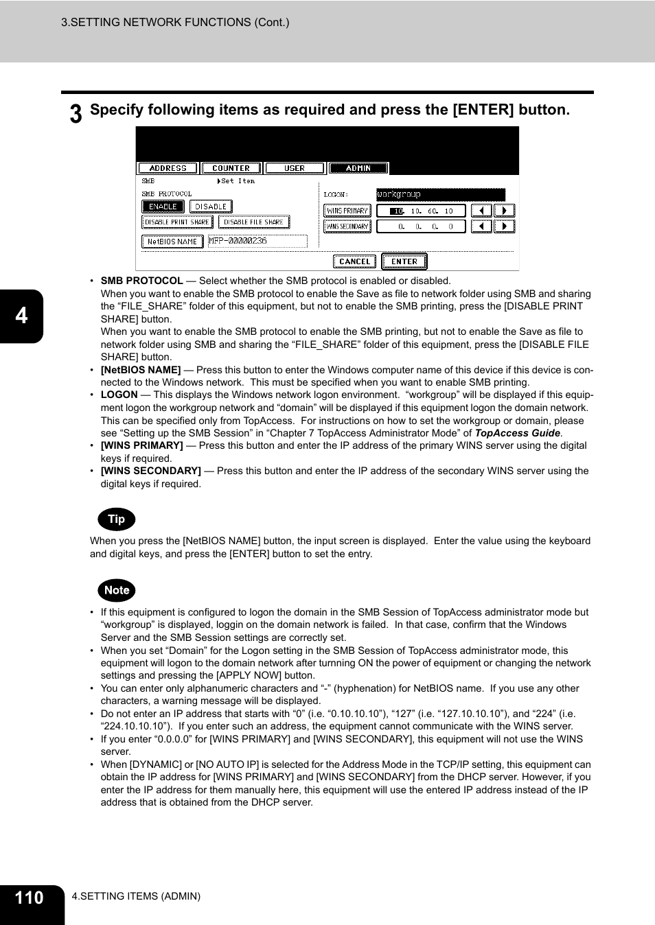 Toshiba TEC B 452 User Manual | Page 112 / 184