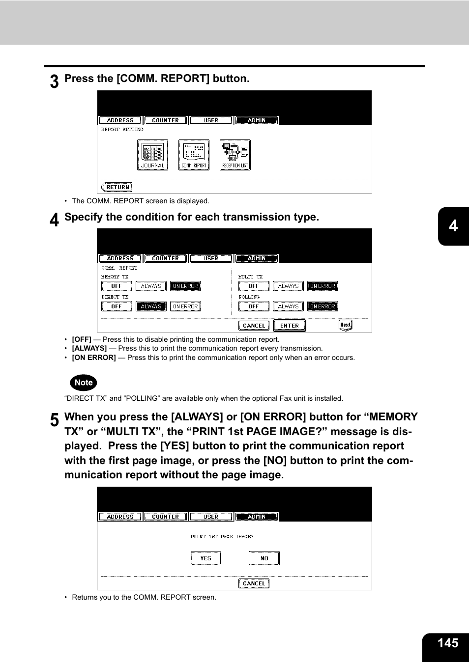 Toshiba TEC B 452 User Manual | Page 147 / 184