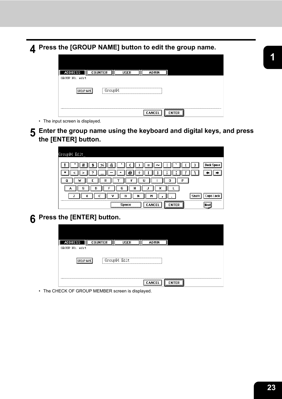 Toshiba TEC B 452 User Manual | Page 25 / 184