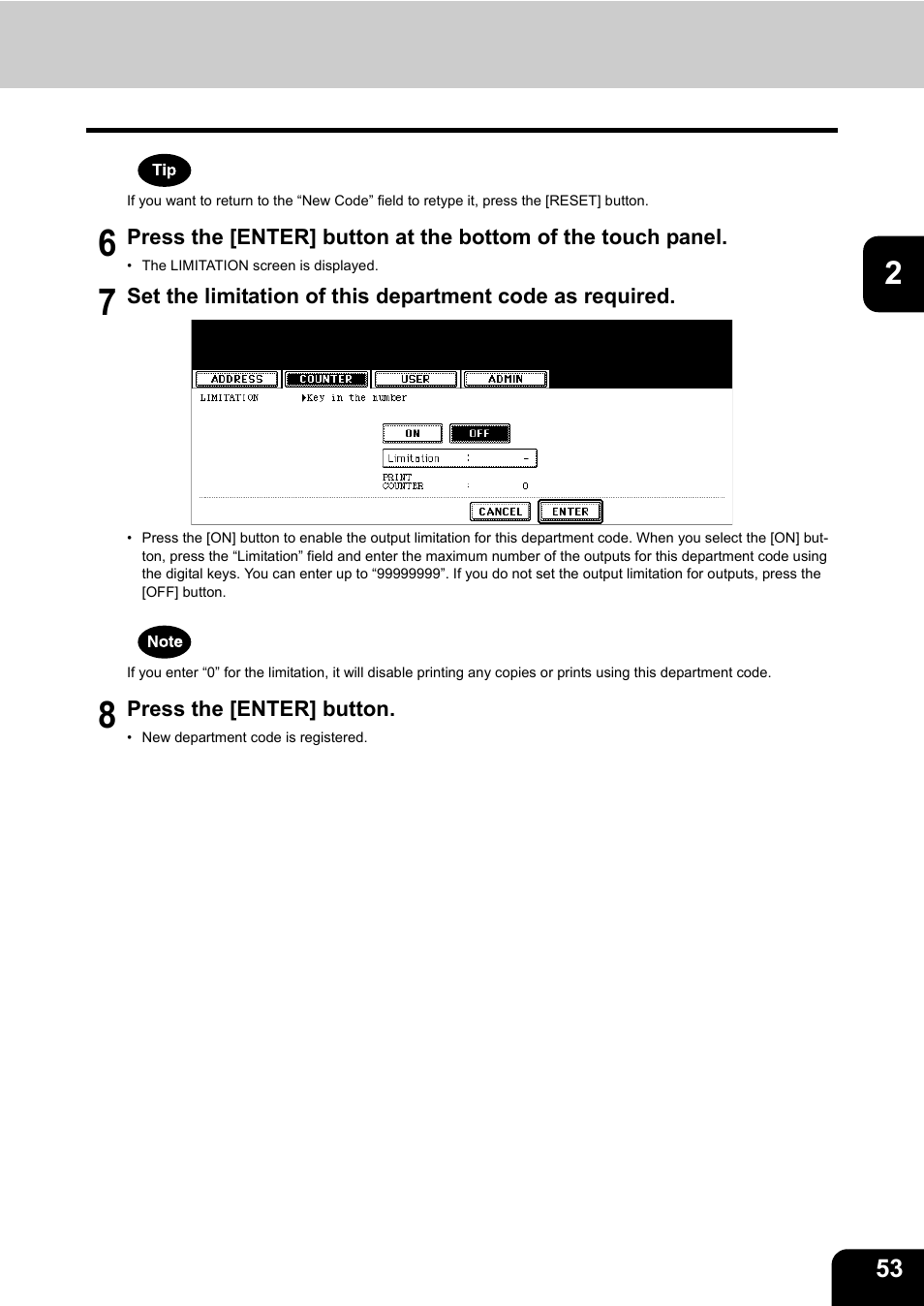 Toshiba TEC B 452 User Manual | Page 55 / 184