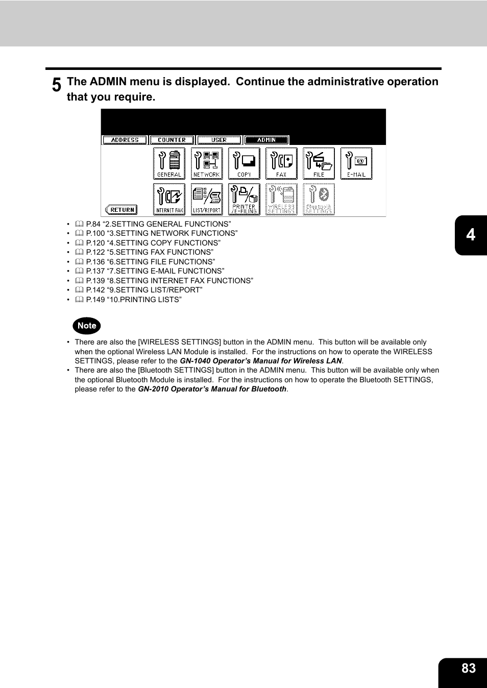 Toshiba TEC B 452 User Manual | Page 85 / 184