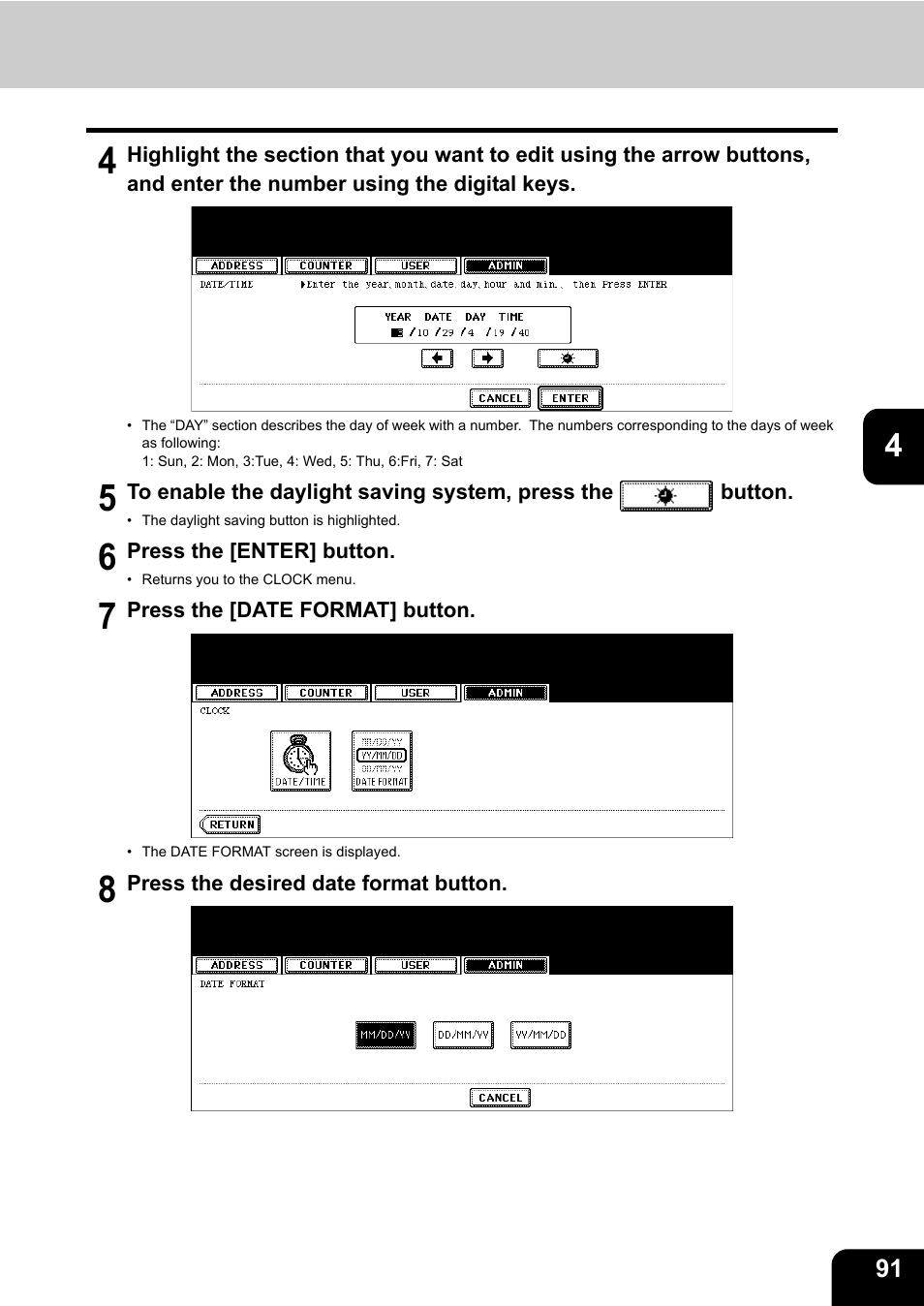 Toshiba TEC B 452 User Manual | Page 93 / 184