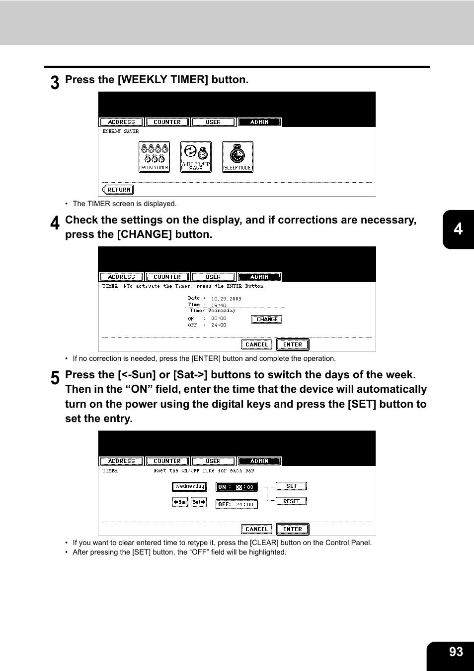 Toshiba TEC B 452 User Manual | Page 95 / 184