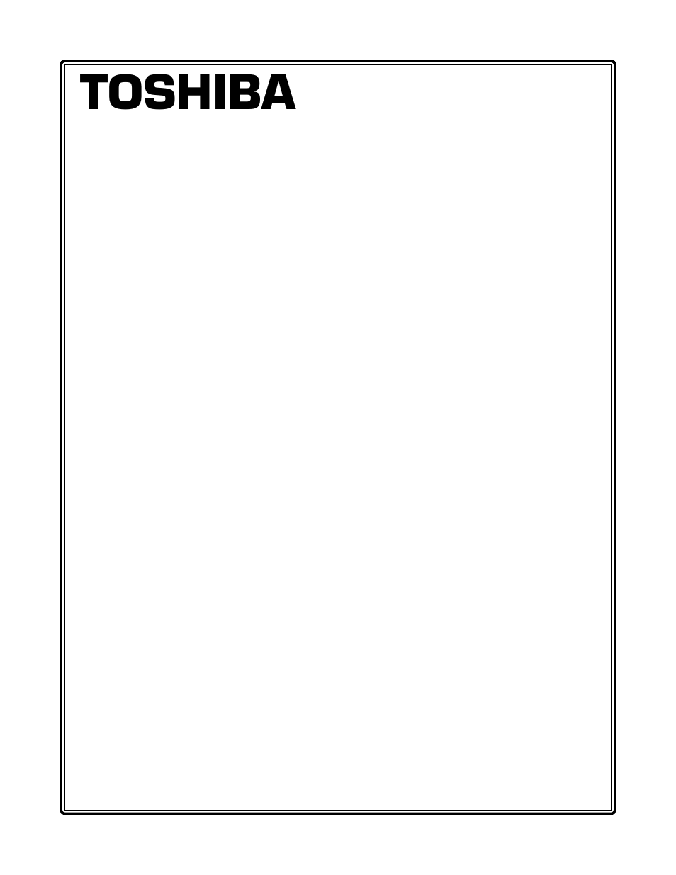 Toshiba MK6017MAP User Manual | 126 pages