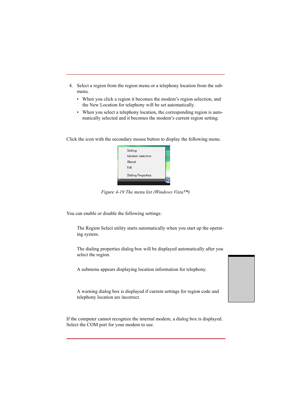 Properties menu, Properties menu -51 | Toshiba A210 User Manual | Page 151 / 276