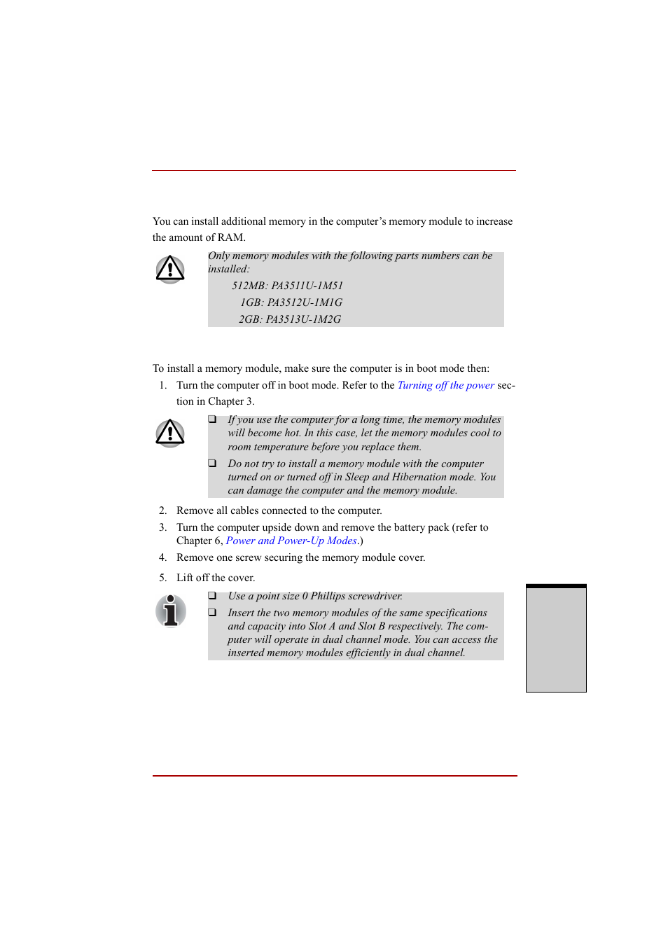 Memory expansion, Installing memory module, Memory expansion -7 | Installing memory module -7 | Toshiba A210 User Manual | Page 201 / 276