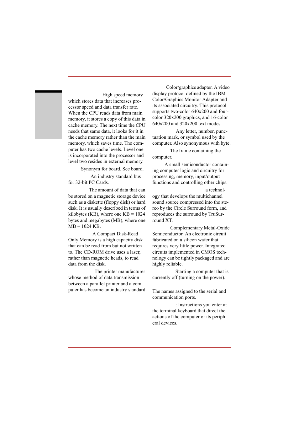 Toshiba A210 User Manual | Page 262 / 276