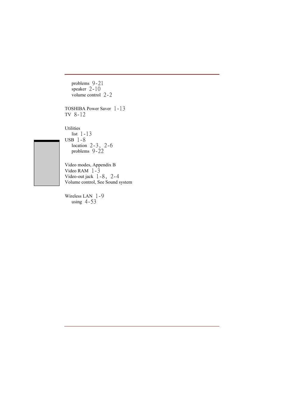Toshiba A210 User Manual | Page 276 / 276
