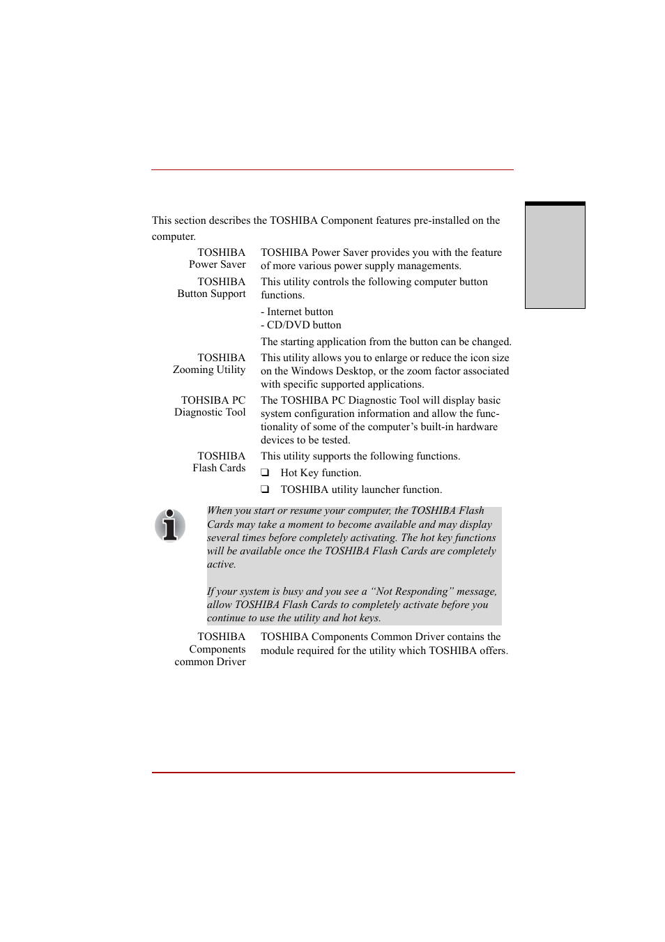 Toshiba value added package, Toshiba value added package -13 | Toshiba A210 User Manual | Page 51 / 276