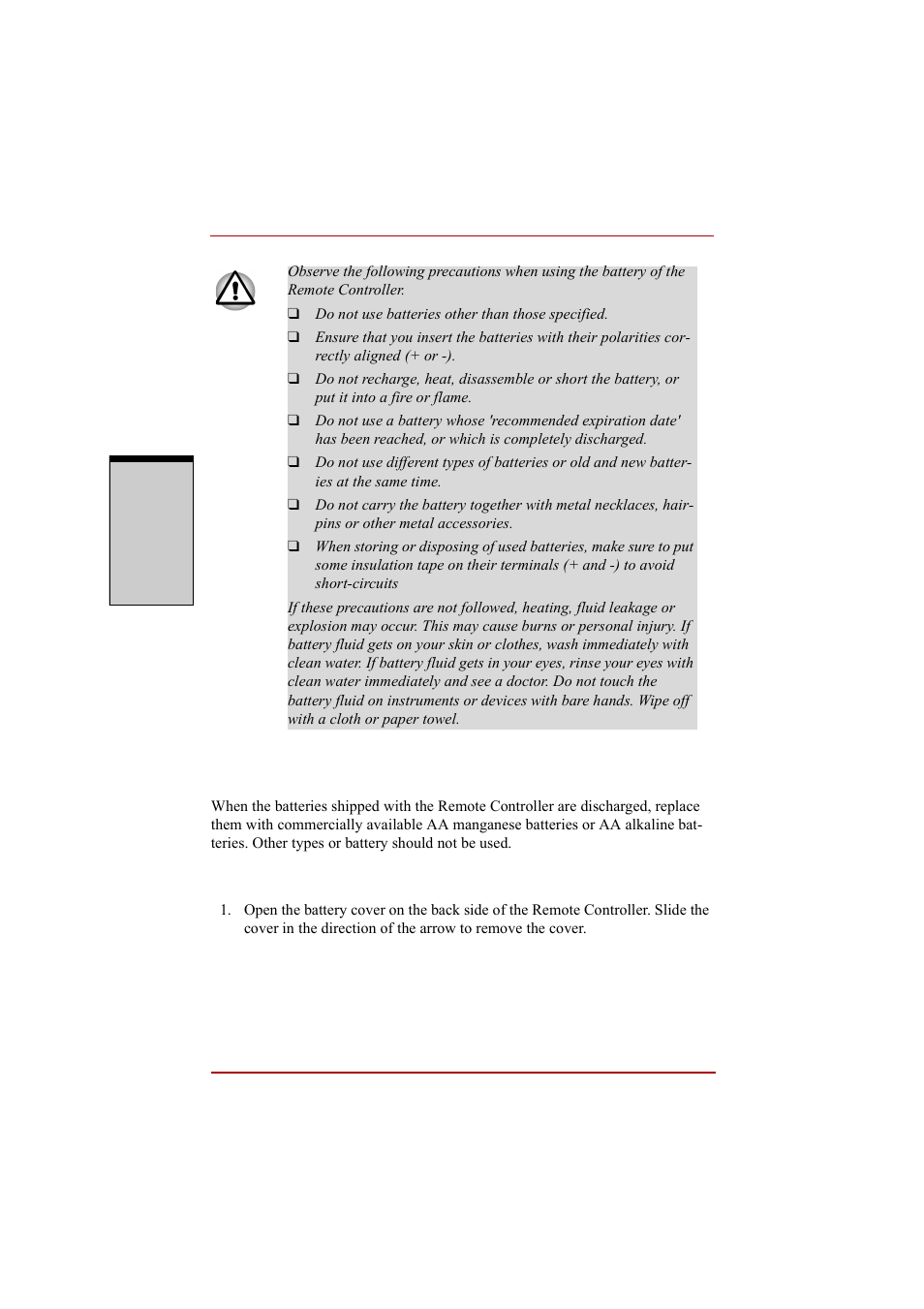 Installing the batteries, Installing the batteries -28 | Toshiba A210 User Manual | Page 84 / 276