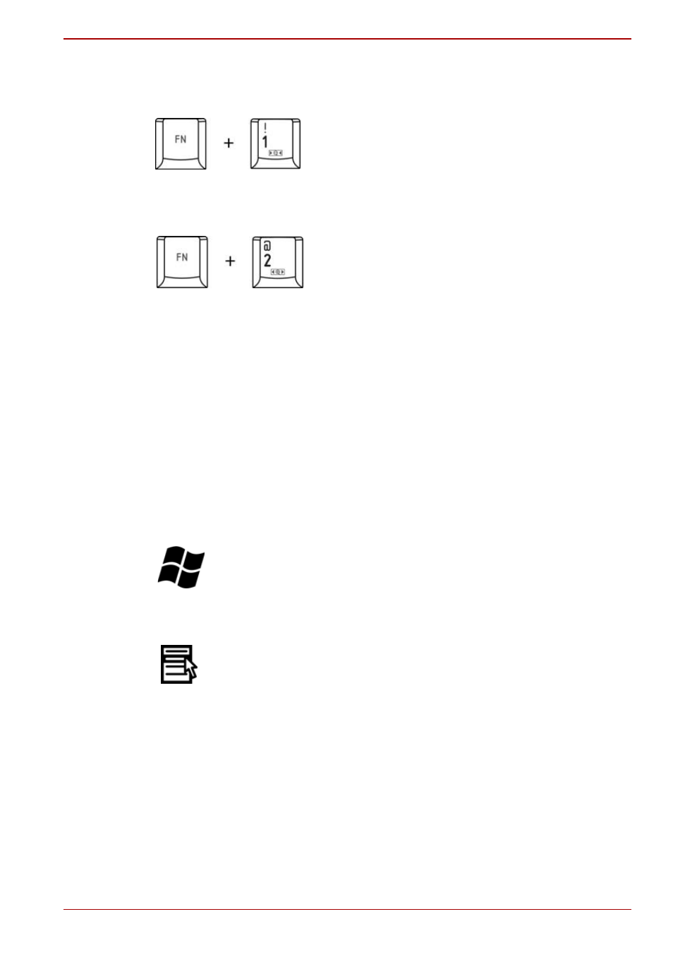 Windows special keys, Windows special keys -5 | Toshiba A300 User Manual | Page 111 / 204