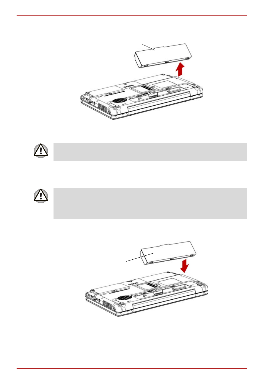 Installing the battery pack | Toshiba A300 User Manual | Page 126 / 204