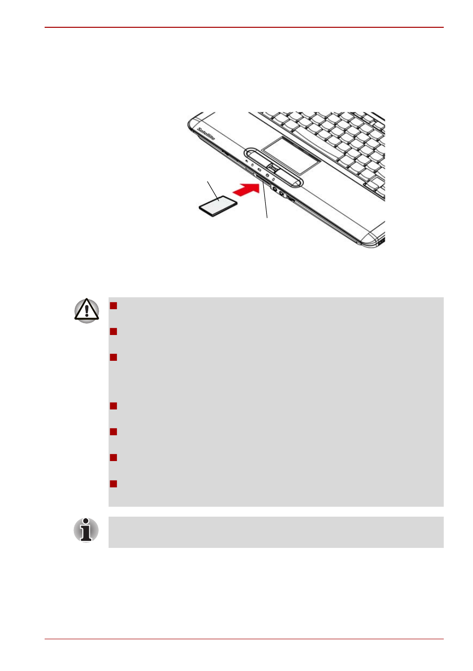 Installing a sd/sdhc/ms/ms pro/mmc/xd card | Toshiba A300 User Manual | Page 139 / 204