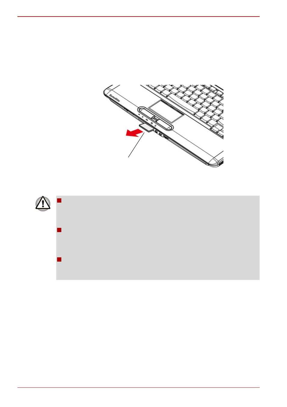 Removing a sd/sdhc/ms/ms pro/mmc/xd card | Toshiba A300 User Manual | Page 140 / 204