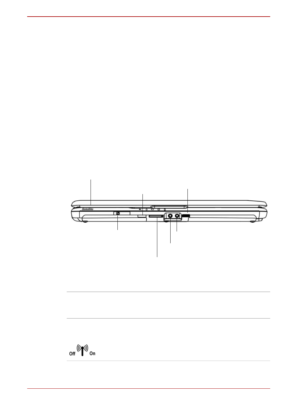 Chapter 2 - the grand tour, Front with the display closed, Chapter 2 | The grand tour, Front with the display closed -1 | Toshiba A300 User Manual | Page 39 / 204