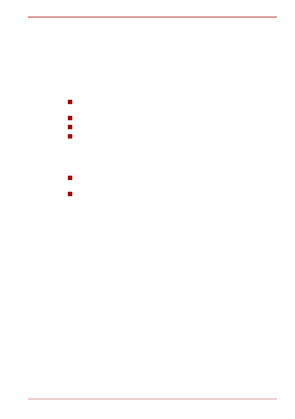Working environment, Modem warning notice | Toshiba A300 User Manual | Page 5 / 204